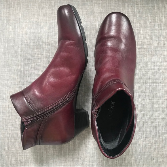 gabor tan ankle boots